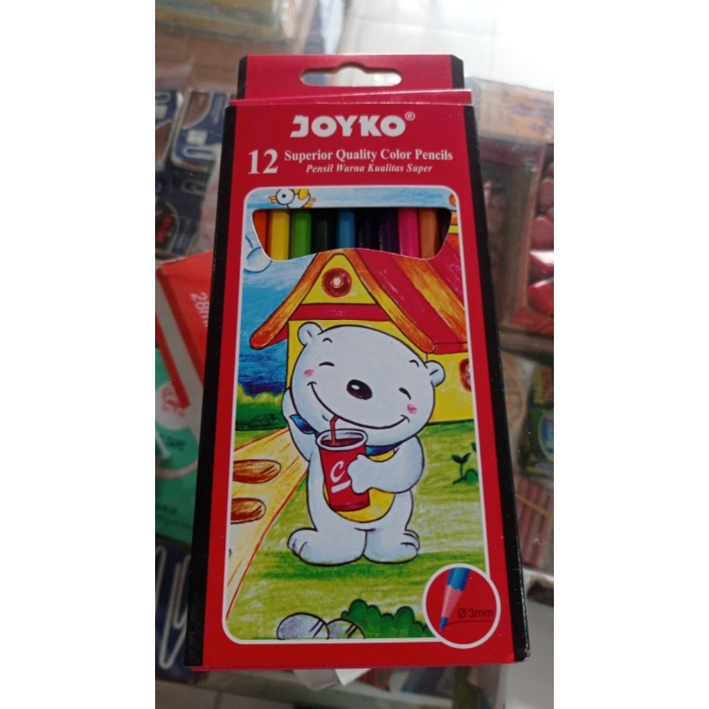 

Pensil Warna Joyko isi 12