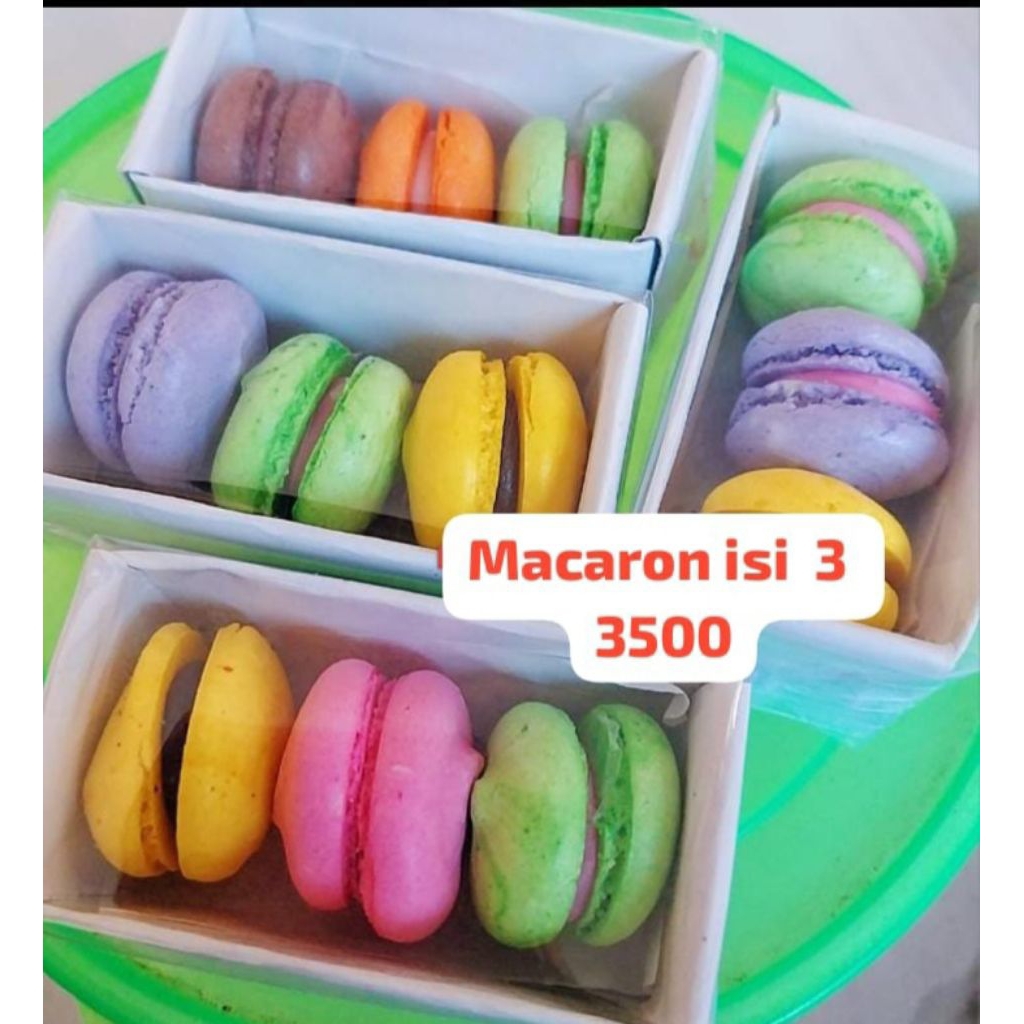 

cookies lukis dan Macaron