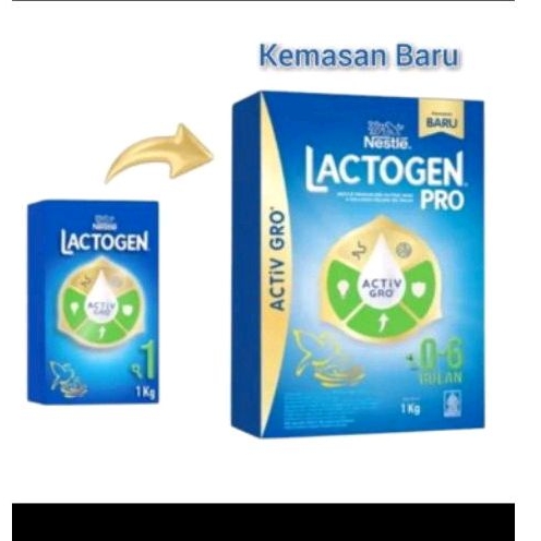 Nestle Lactogen 0-6 bulan ACTIVGRO 1000g