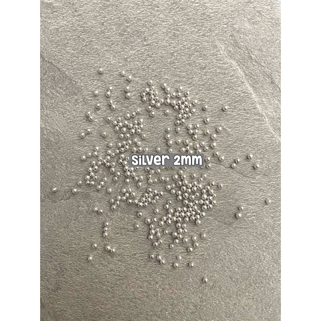 

Sprinkle Silver 2mm Kemasan 10gr
