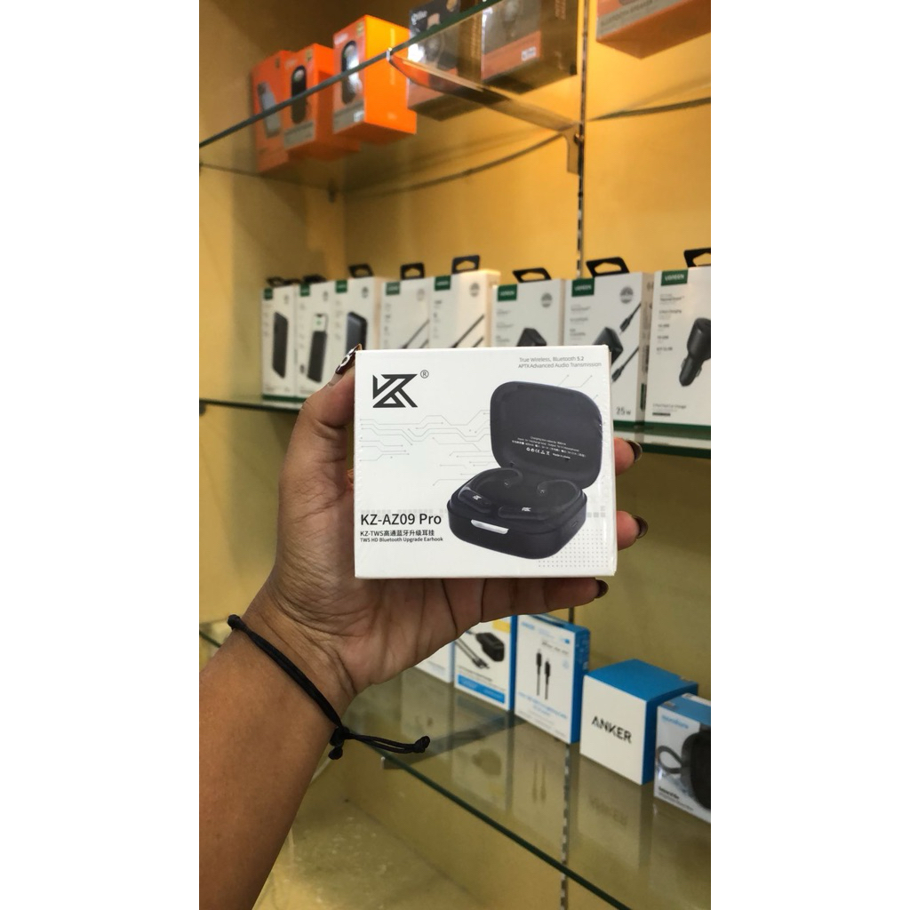 Knowledge Zenith KZ-AZ09 Pro APTX TWS Earhook HD Bluetooth Adapter