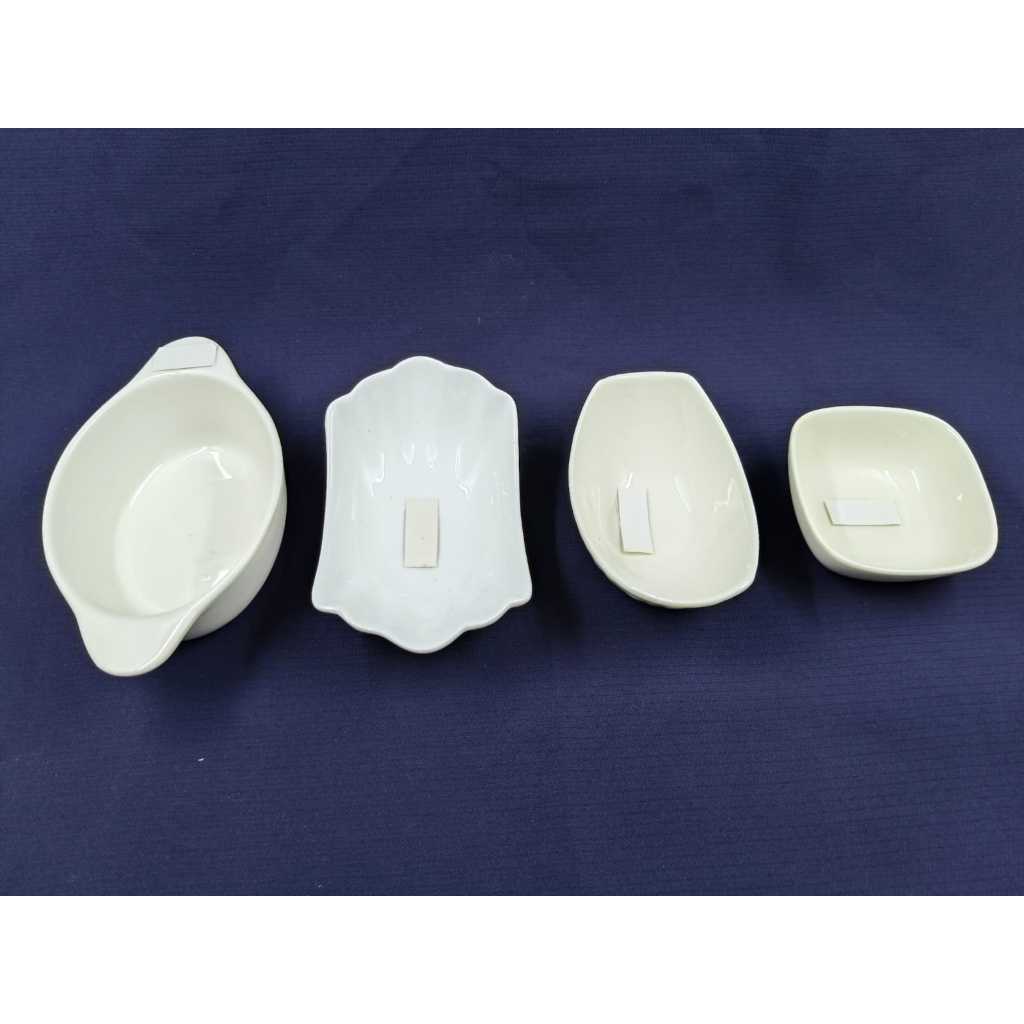 Piring, Mangkok Sambal - Kecap - Sauce Keramik / Porselin