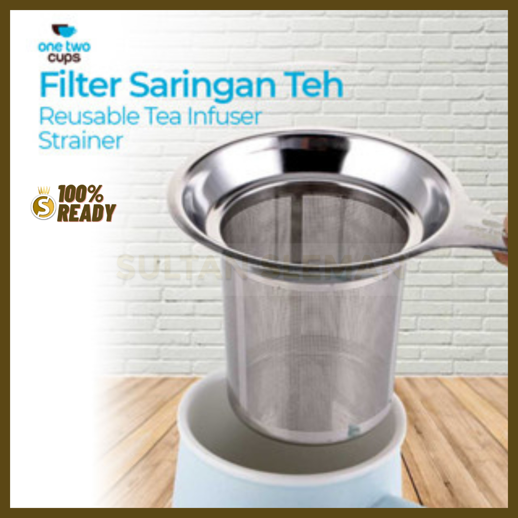 [PROMO] Filter Teh Celup / Saringan Teh Kopi Stainless / Penyeduh Teh Kopi Stainless Steel