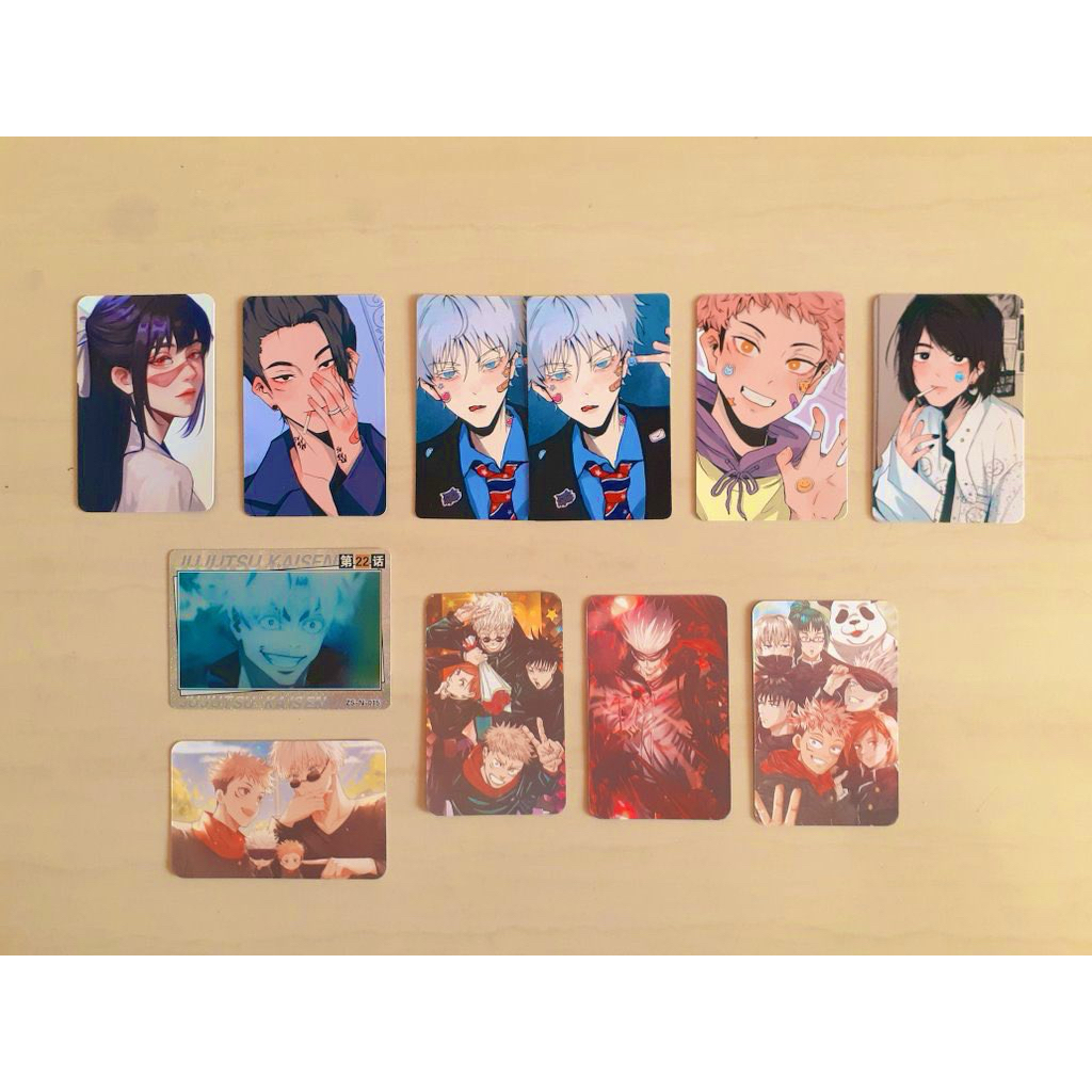 Photocard Pc Kertas Ganteng Jujutsu kaisen JJK (take all)