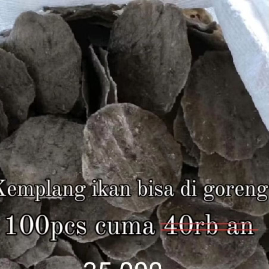 

Kemplang ikan mentah Asli Palembang