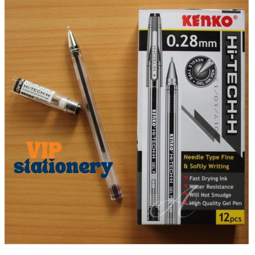 

Kenko GEL PEN Pulpen Jel Pena Jel Pen Tinta Gel Hi-Tech H 0.28 MM / Pulpen Hi Tech H Harga satuan /1 PCS