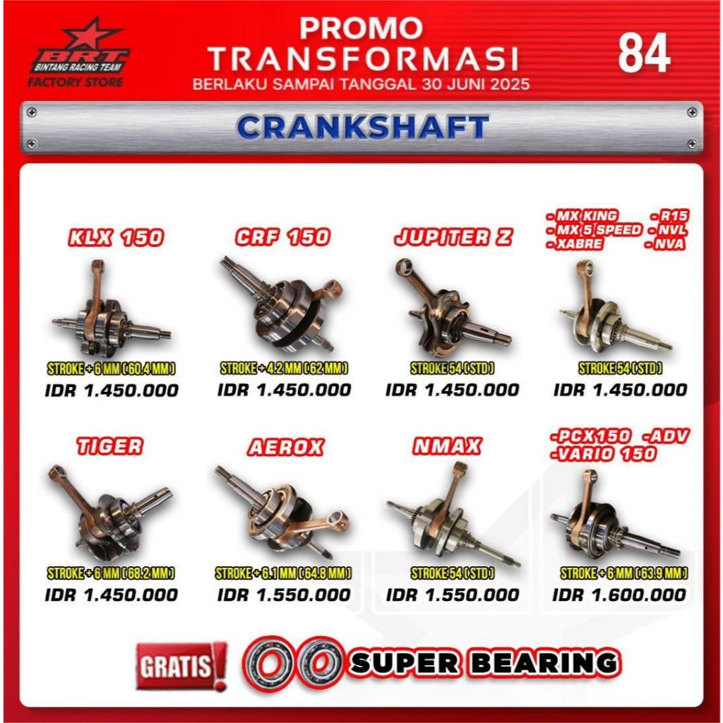 KRUK AS BRT // CRANKSHAFT BRT