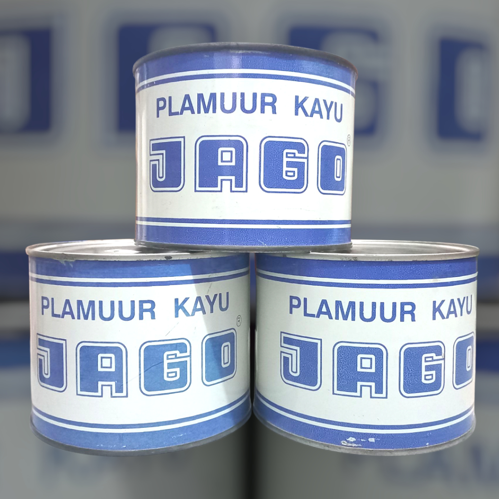 PLAMUUR (PLAMIR) KAYU JAGO 1 Kg - Plamir Kayu 1 Kg Jago