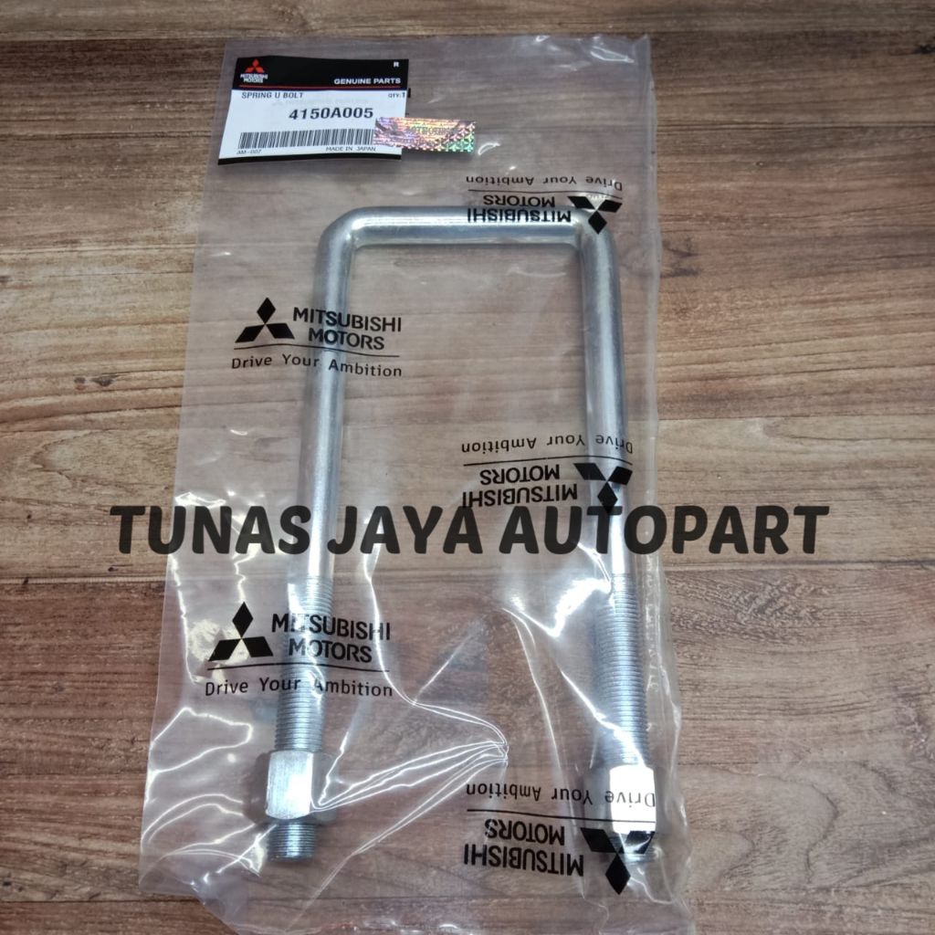 SPRING U BOLT BEHEL KLEM PER DAUN MITSUBISHI TRITON 7 INCHI (BAJA) ORIGINAL
