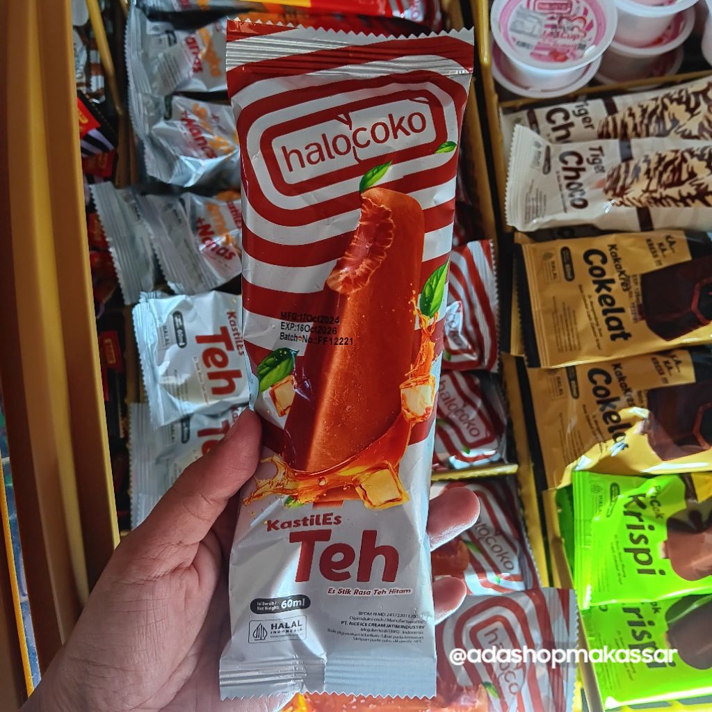 

Es Krim Halocoko Kastil Es Teh / Kopi / Gula Kelapa