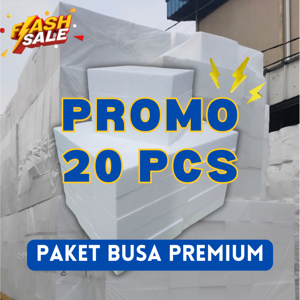 PAKET ISI 20 PCS Busa bunga / Oasis busa bunga Styrofoam/ Oasis buket / Dekorasi Pelaminan