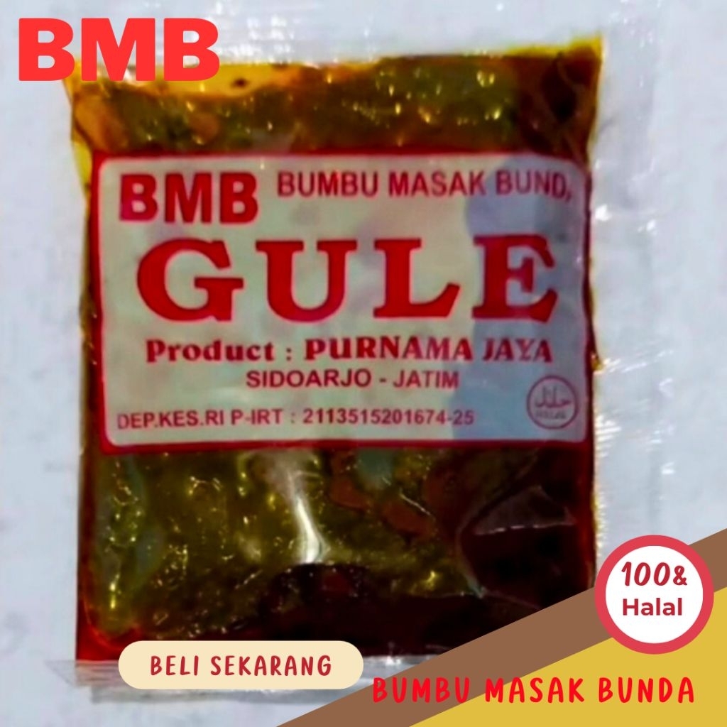 

BMB / BUMBU GULE / BUMBU MASAK BUNDA / BUMBU MASAK INSTAN
