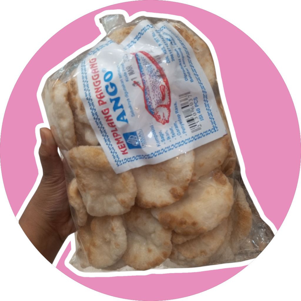 

KEMPLANG ANGO BAKAR BESAR ISI 40BUAH.