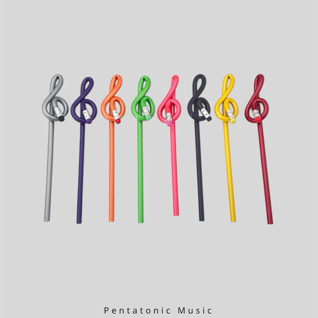 

Pensil musik / G Clef pencil / Alat tulis Unik Kado hadiah Lucu
