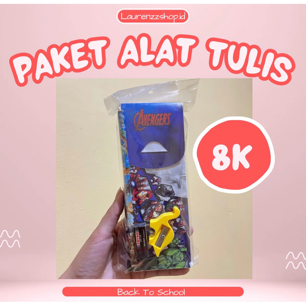 

PAKET ALAT TULIS MURAH ANAK SOUVENIR ULANG TAHUN ANAK SEKOLAH