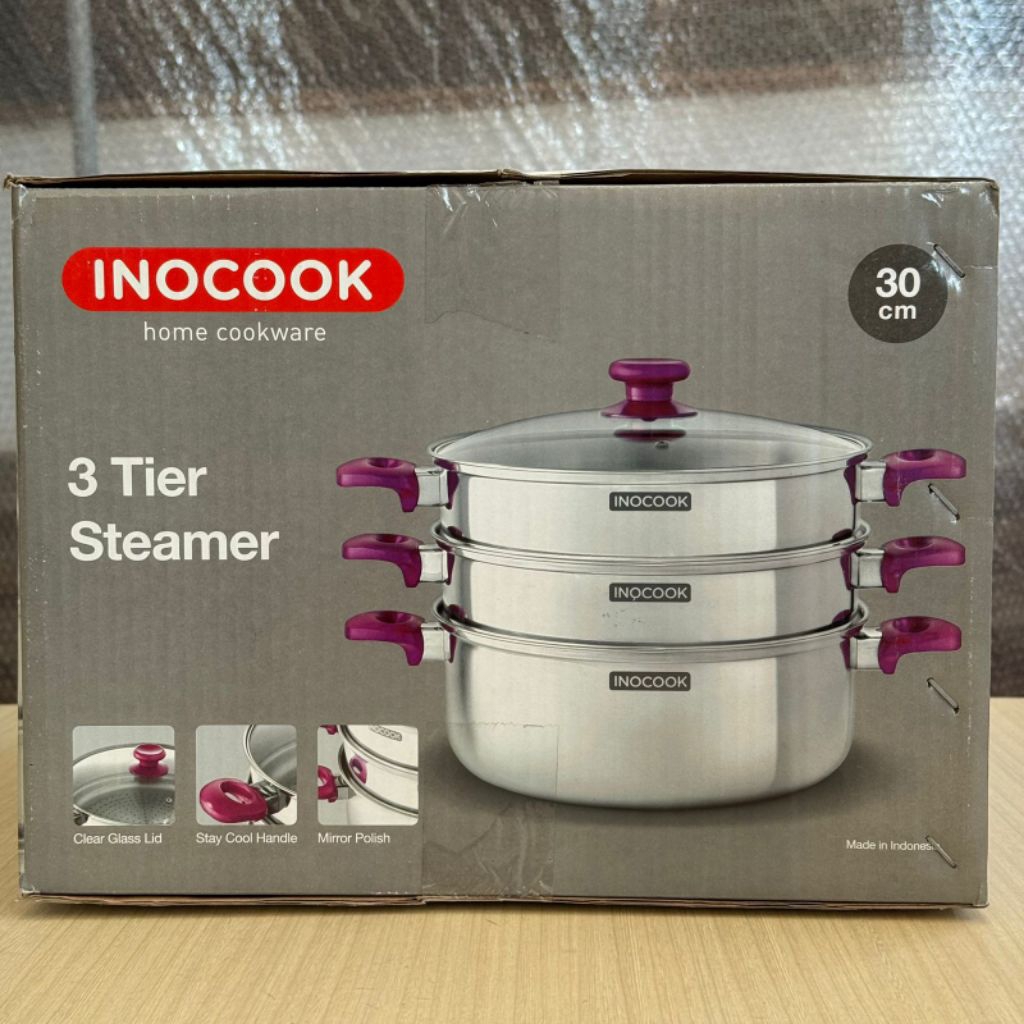 Panci Kukus Steamer Inocook Susun 3
