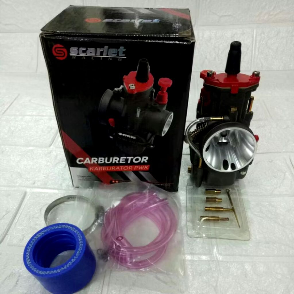 karburator PWK,PE -24 asli scarlet