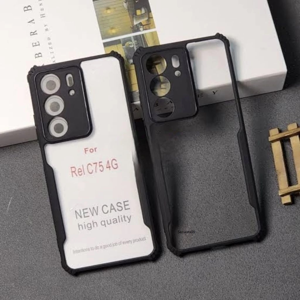 ARMOR ACRYLIC Clear Realme C71 C75 C75X C61 C63 C65 C67 C55 C51 NFC C53 C35 C33 C31 C30 C25 C25y C21
