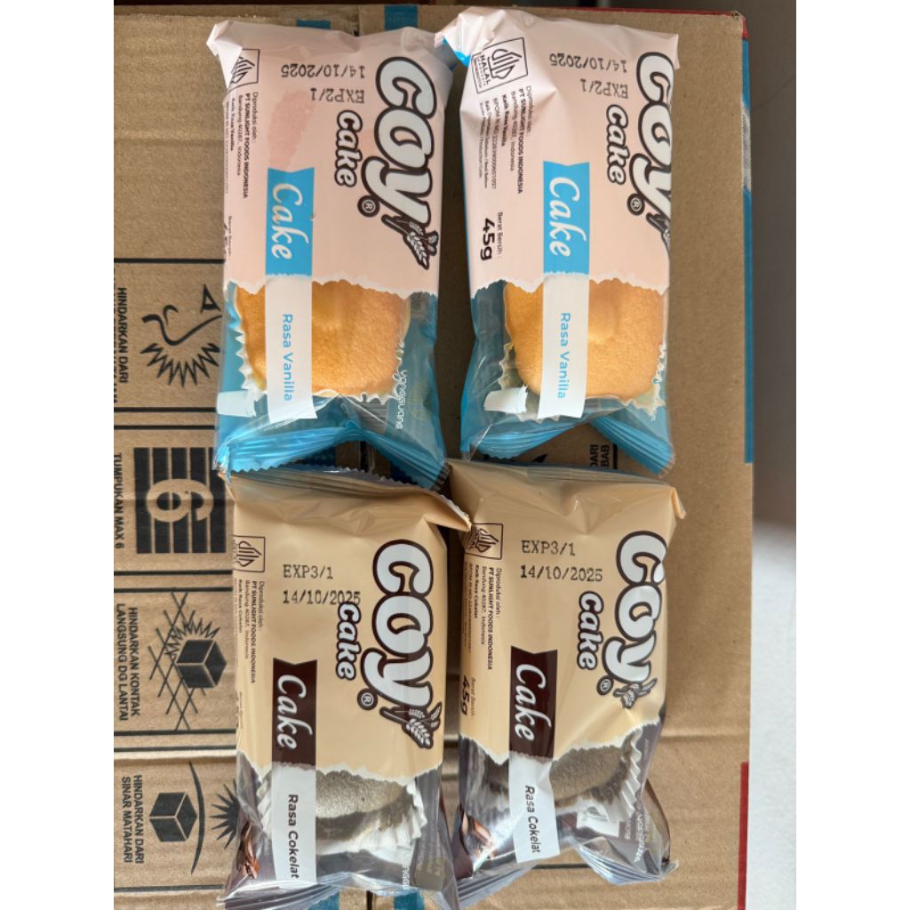 

Roti Coy Cake Long Bolu Lembut Merakyat Grosir/Ecer