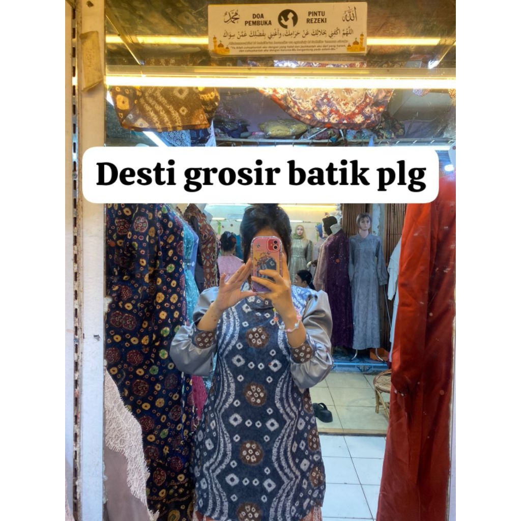 tunik jumputan dolby