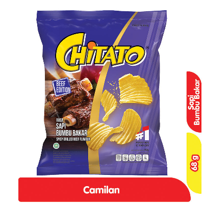 

Chitato Sapi Bumbu Bakar 68 Gram Makanan Ringan