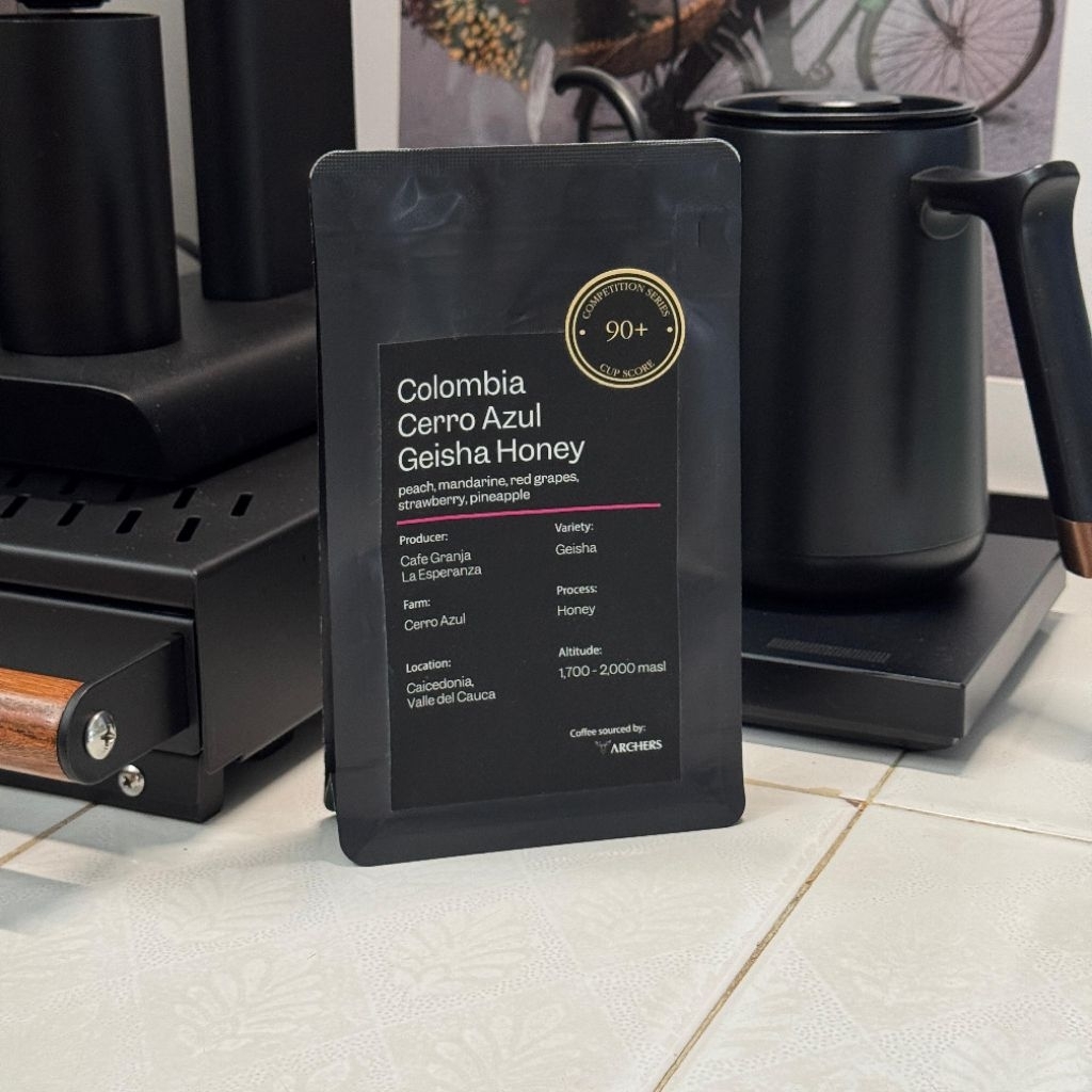 

ARCHERS - Columbia Cerro Azul Geisha Honey Shared Beans 10gr Kopi