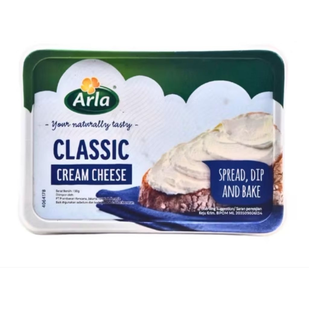 

ARLA Classic Cream Cheese 150gr