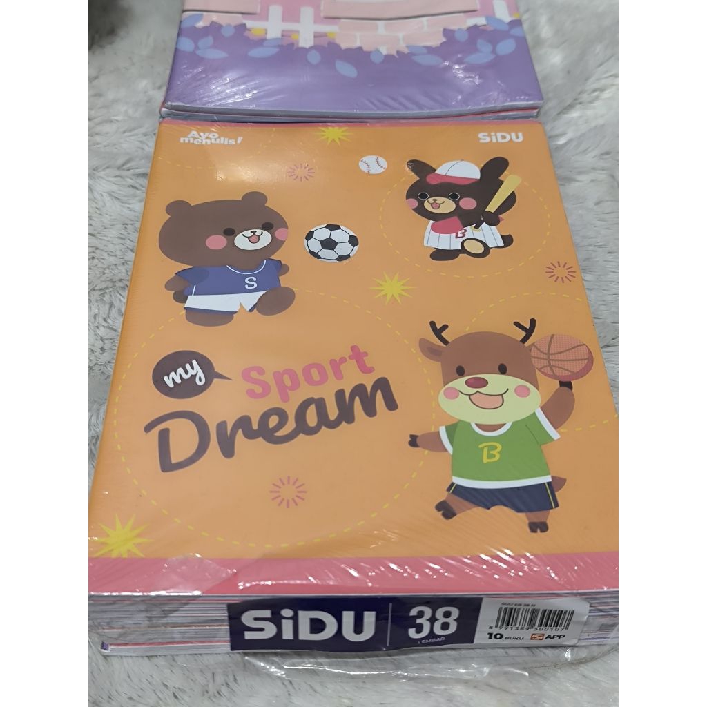 

Buku Tulis Sidu 38 plus sampul