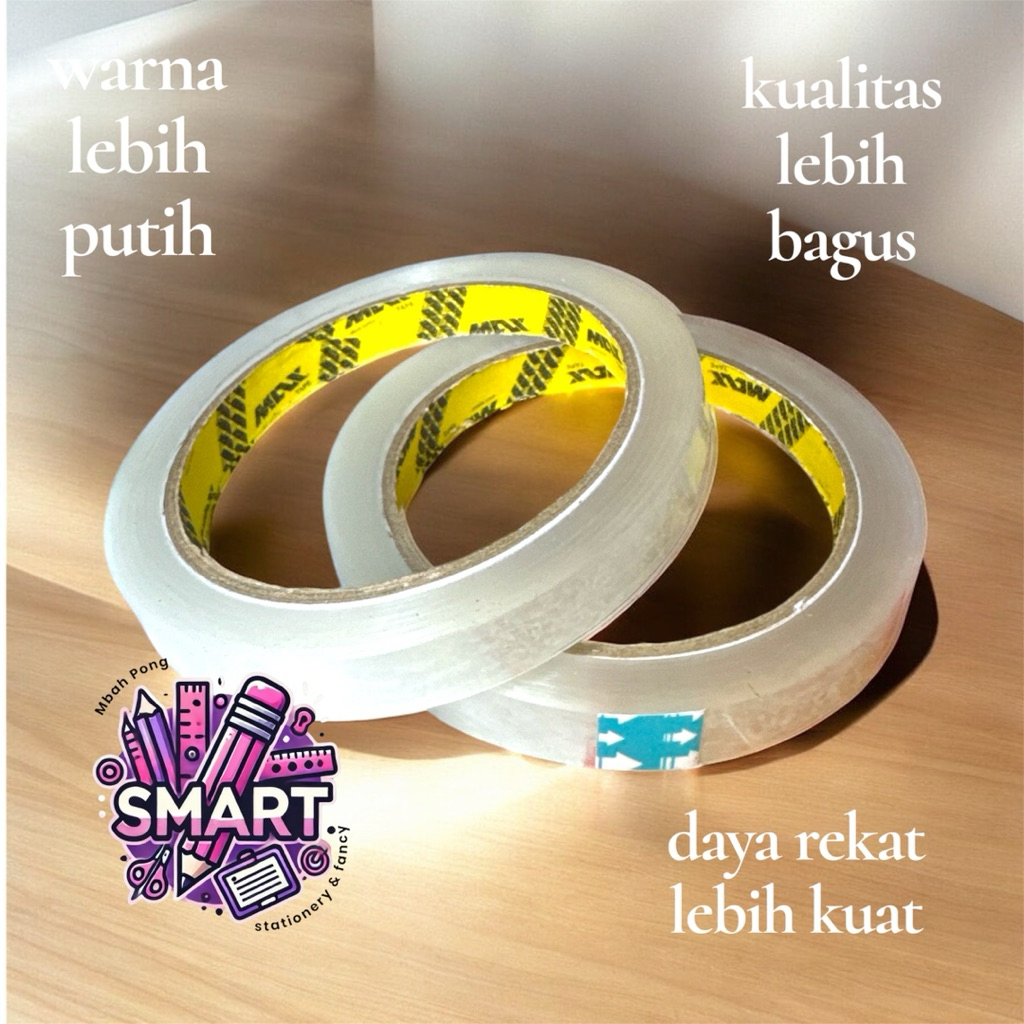 

1slop stationary tape / isolasi murah