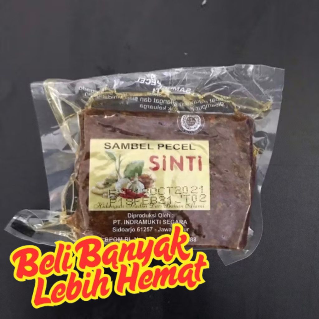 

SINTI SAMBAL PECEL / BUMBU PECEL / BUMBU PECEL INSTANT / BUMBU INSTAN MURAH / 100 GR