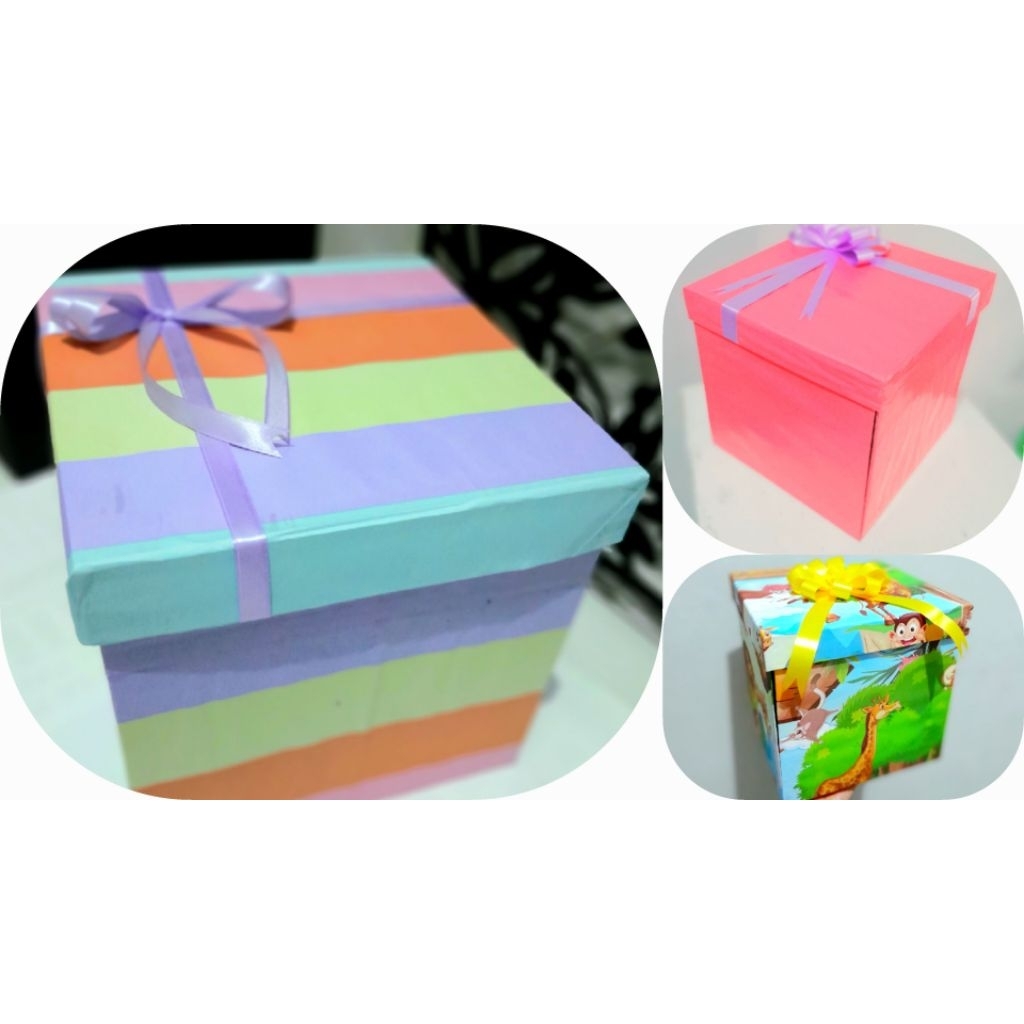 

Box Surprise/Box Ulang Tahun(Tanpa Tarik Uang/Tanpa Snack)