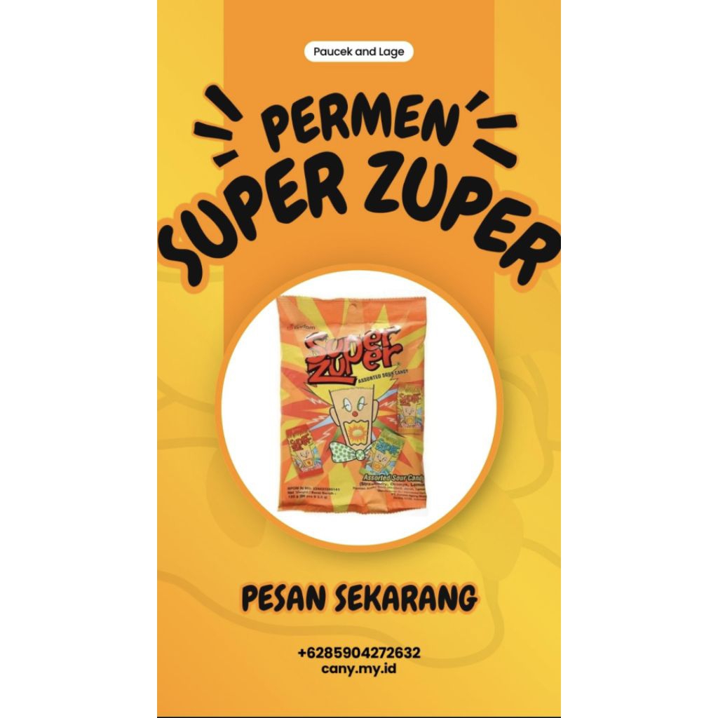 

Permen Super Zuper Seru