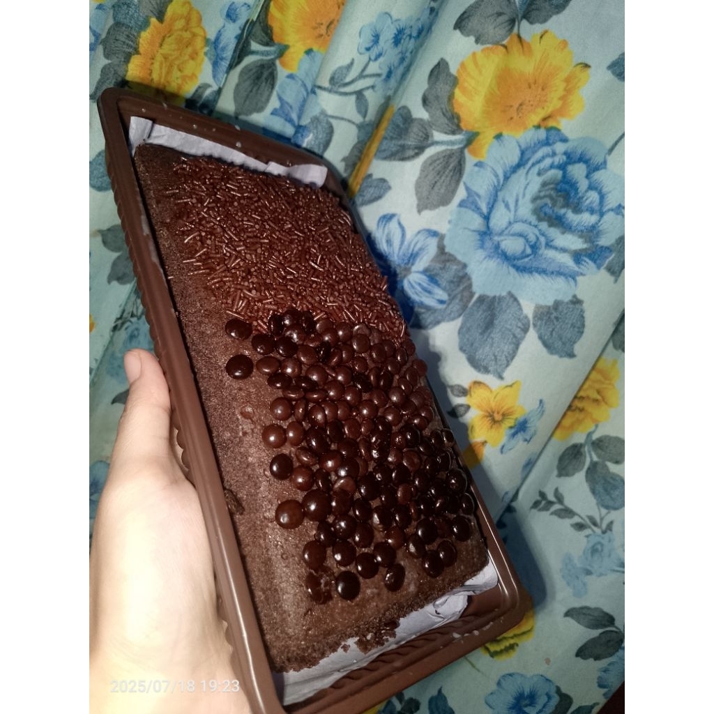 

Brownies Kukus Toping Coklat Ceres + Chochocips