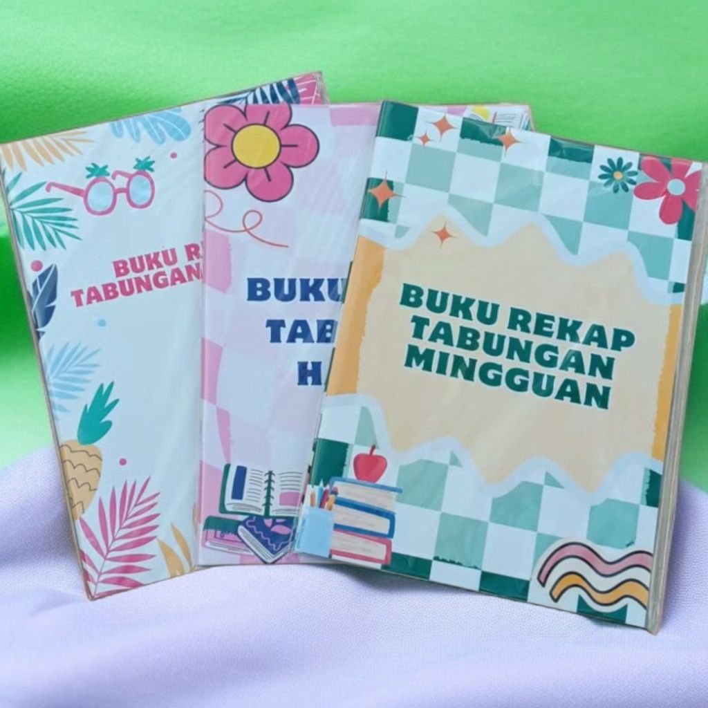 

Buku Rekap Tabungan Harian / Bulanan / Mingguan