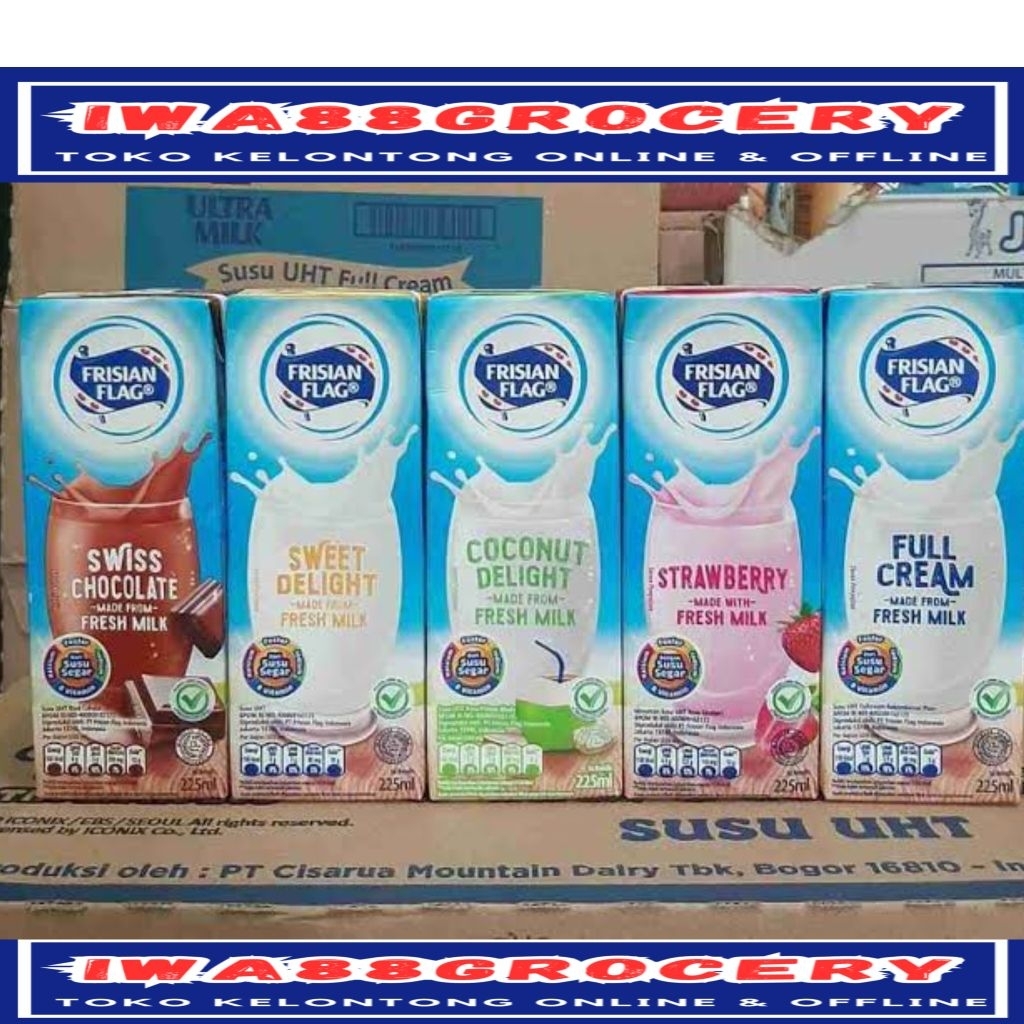 

Frisian flag susu UHT purefarm 225ml TPK
