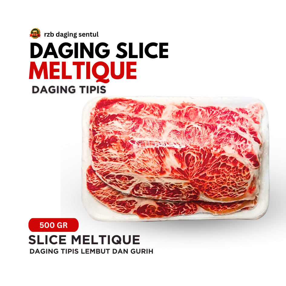 

RZB - DAGING SLICE WAGYU MELTIQUE SIRLOIN 500gr