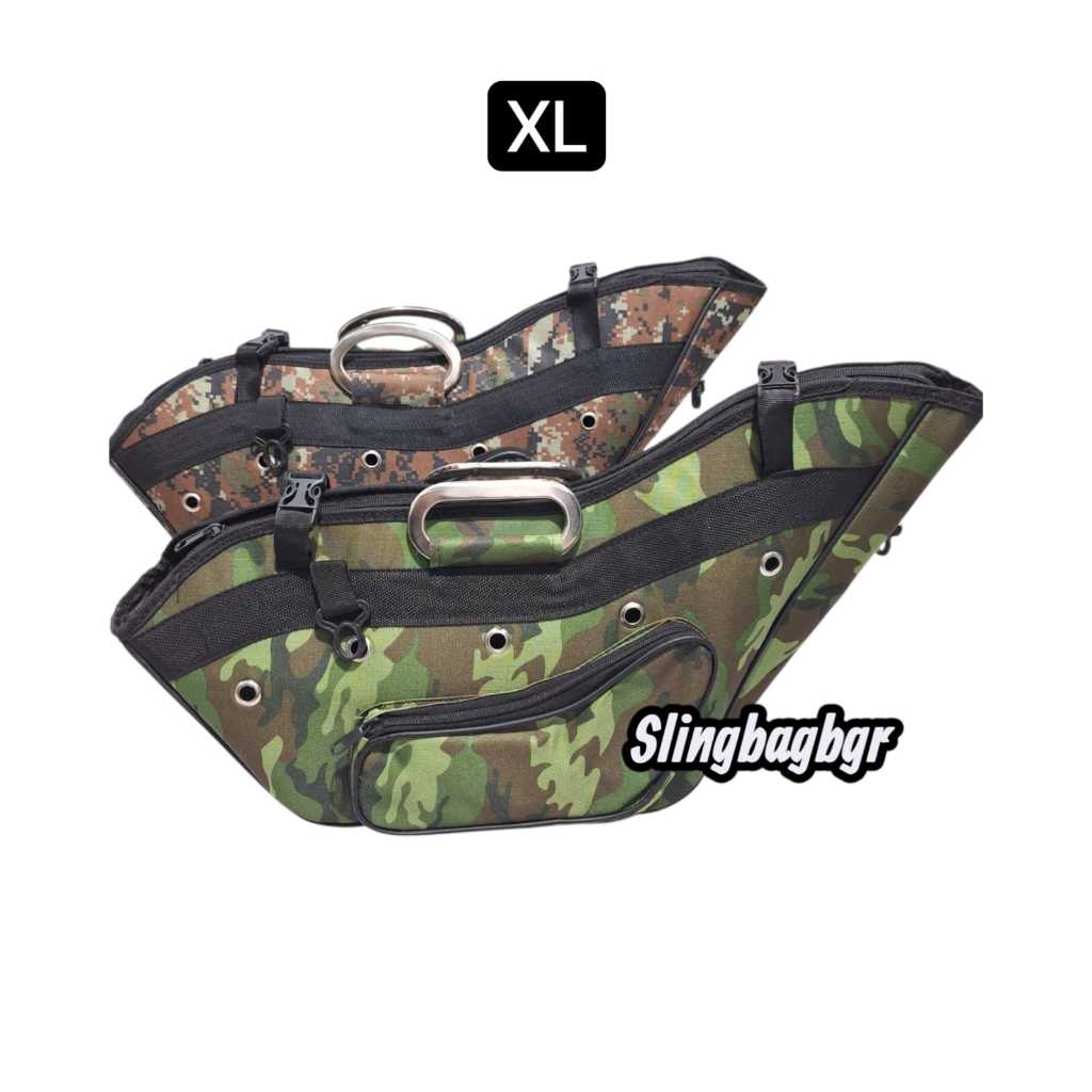 Tas Kiso Kisa Ayam Jago Gagang besi Slingbag Kisa ayam bangkok Kualitas mewah