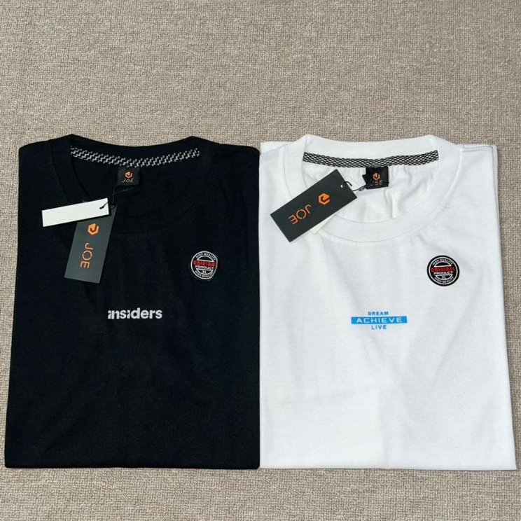 Paket promo kaos pria wanita 2 pcs 50 ribu ukuran M,L,XL,XXL,XXXL Bahan semi kattun 24s motif simpel