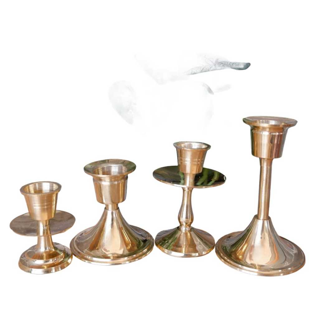 Tempat Lilin Aesthetic Tempat Lilin Kuningan