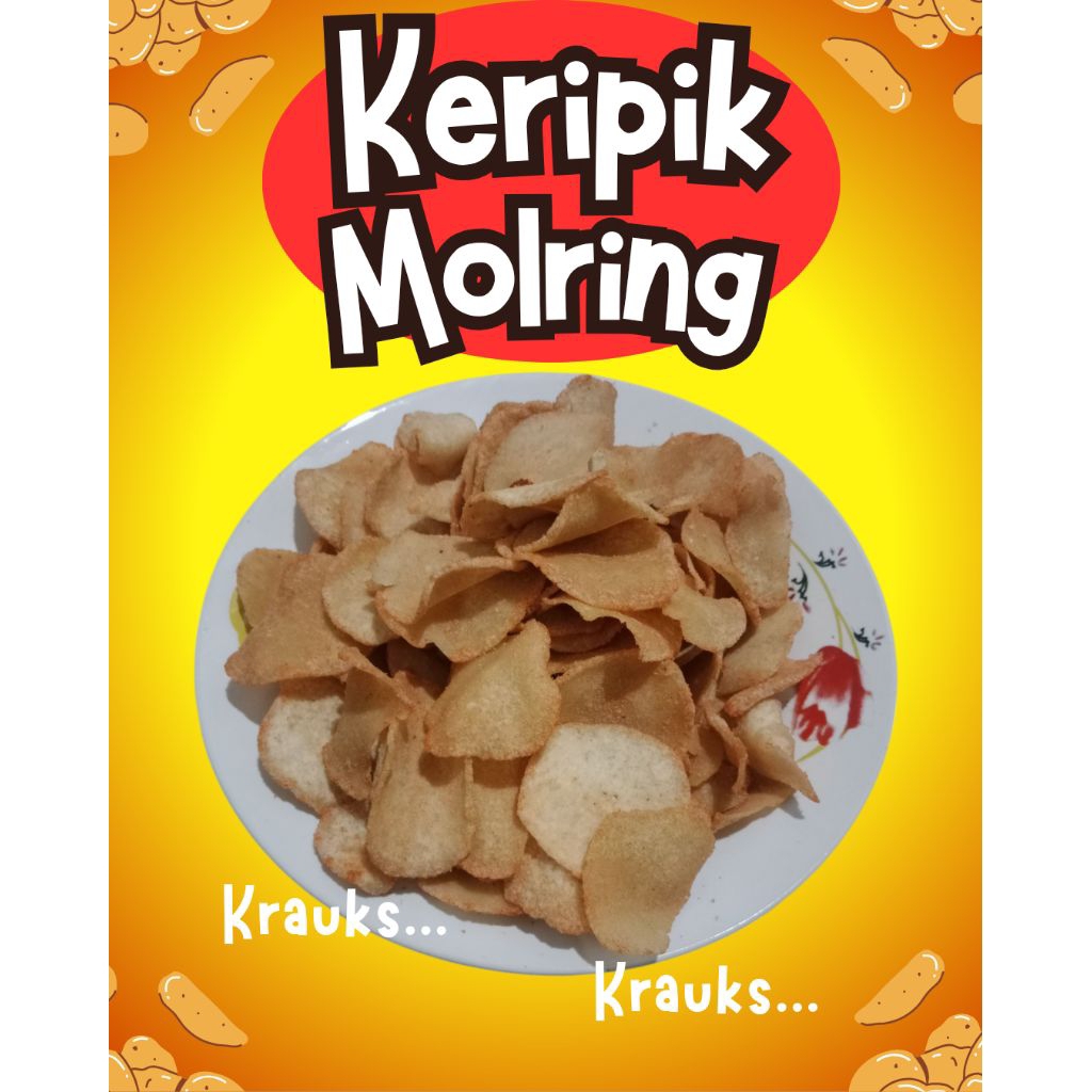 

Cimol Kering Moring Molring Cimoring 250 Gram Rasa Barbeque ( BBQ)