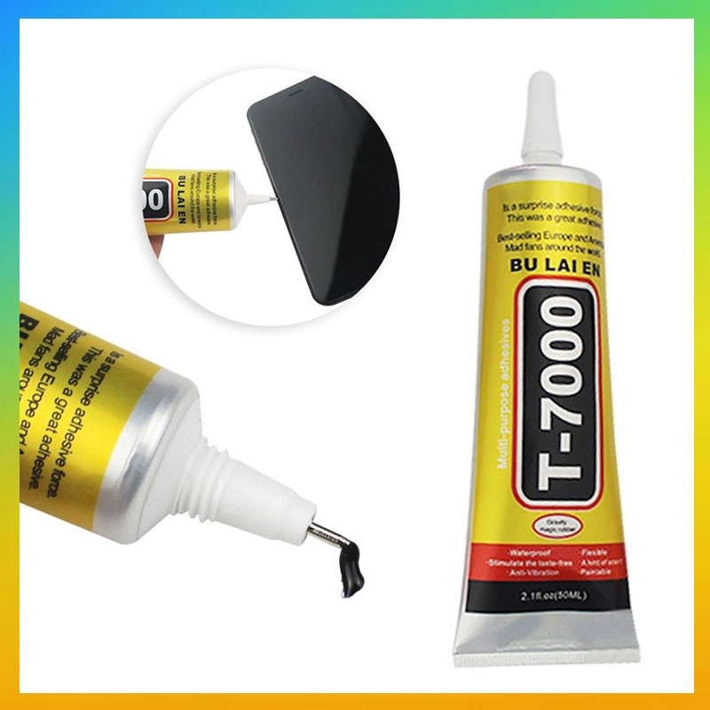 

Lem Lcd Touchscreen 15 ml T-7000 Hitam Bening Lem Perhiasan Serbaguna