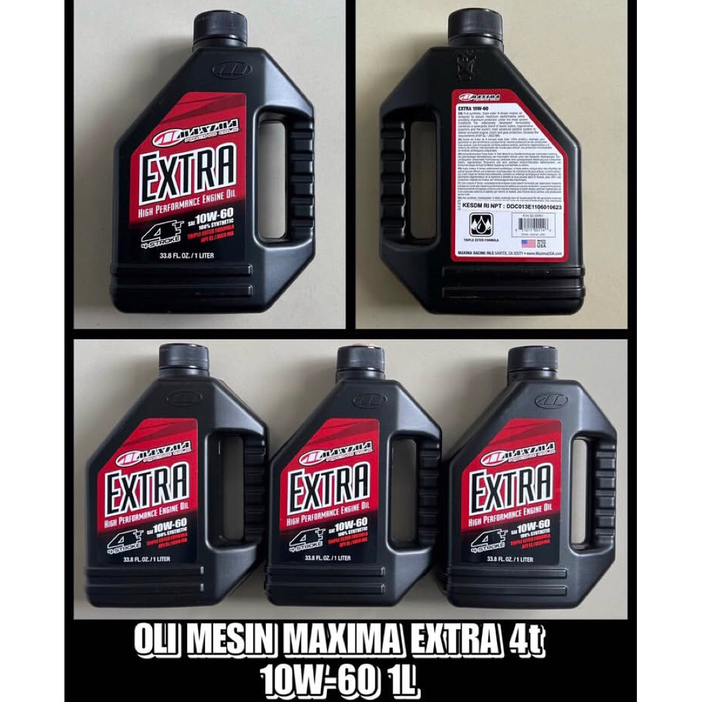 oli mesin maxima extra 4t 10w-60 1L