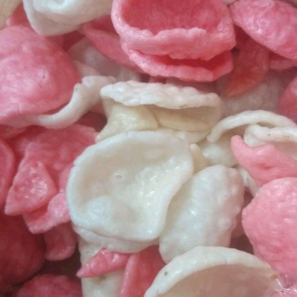 

kerupuk sangrai warna matang berat 500gr