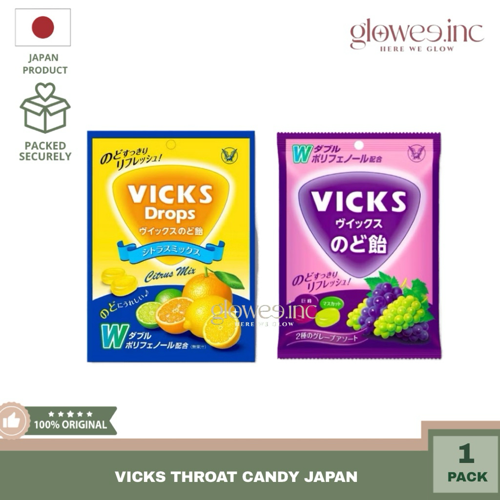 

READY STOCK - Vicks Throat Candy Japan