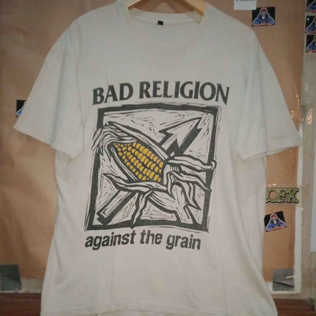 BAD RELIGION boot t-shirt size L private collection ORIGINAL