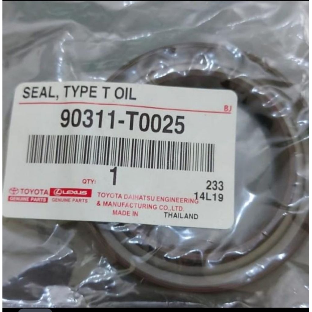 Seal Ker As depan seal Cover Timing INNOVA INOVA FORTUNER HILUX BENSIN