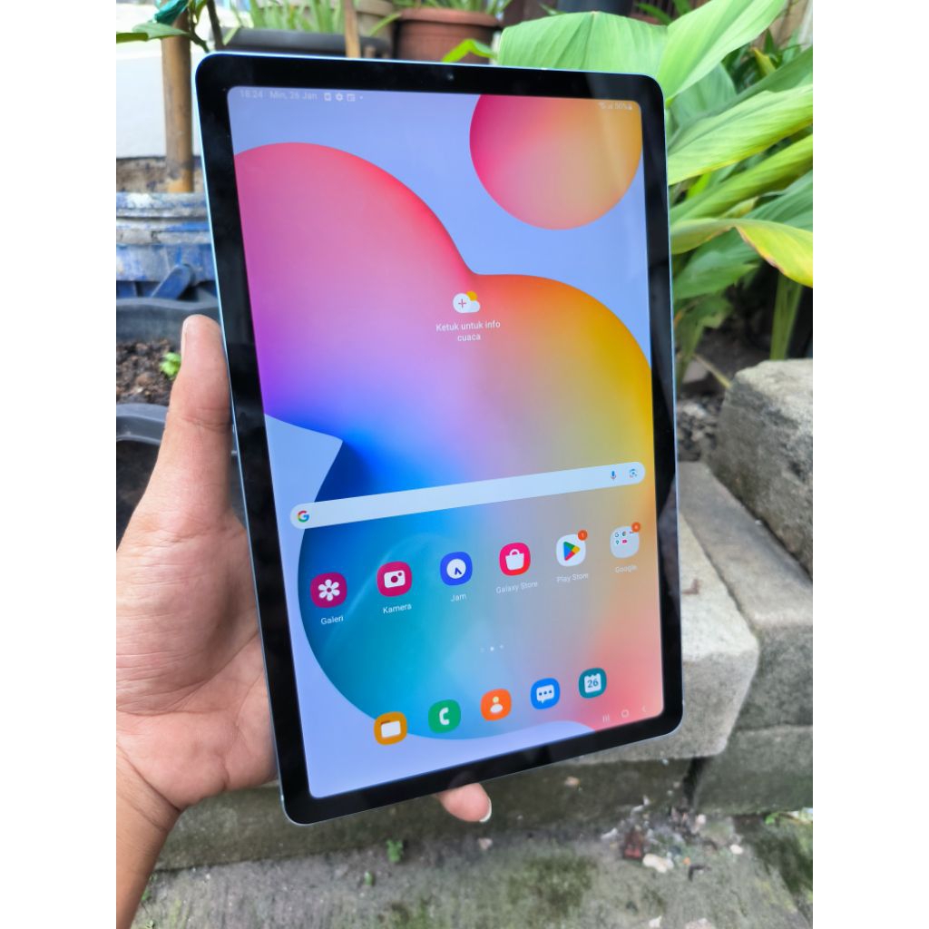 SAMSUNG TAB S6 LITE 4/64GB SECOND TERMURAH