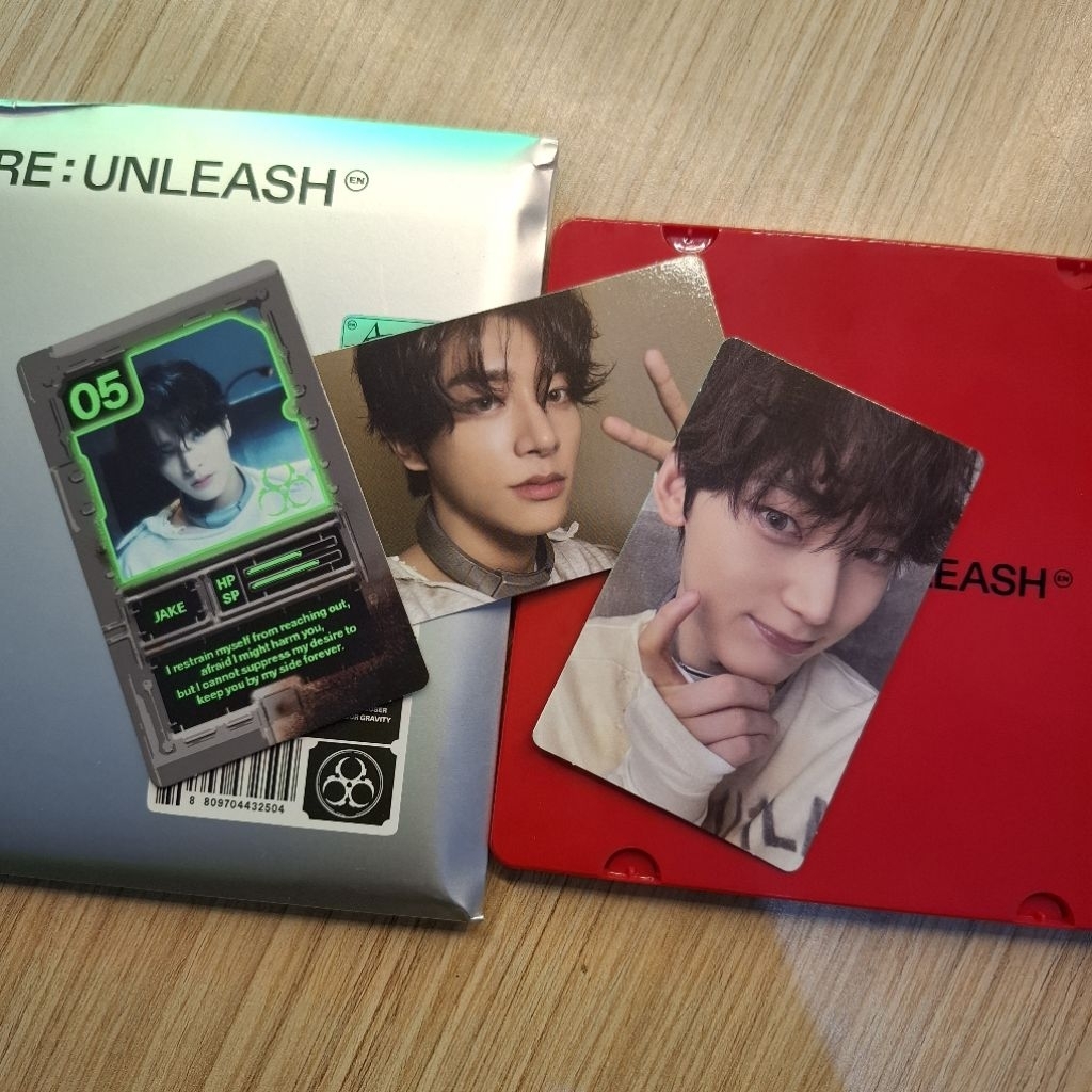 (READY) Photocard Official Sunoo Enhypen Album Desire Unleash Engene Version Make You Mine Tuspi pc 