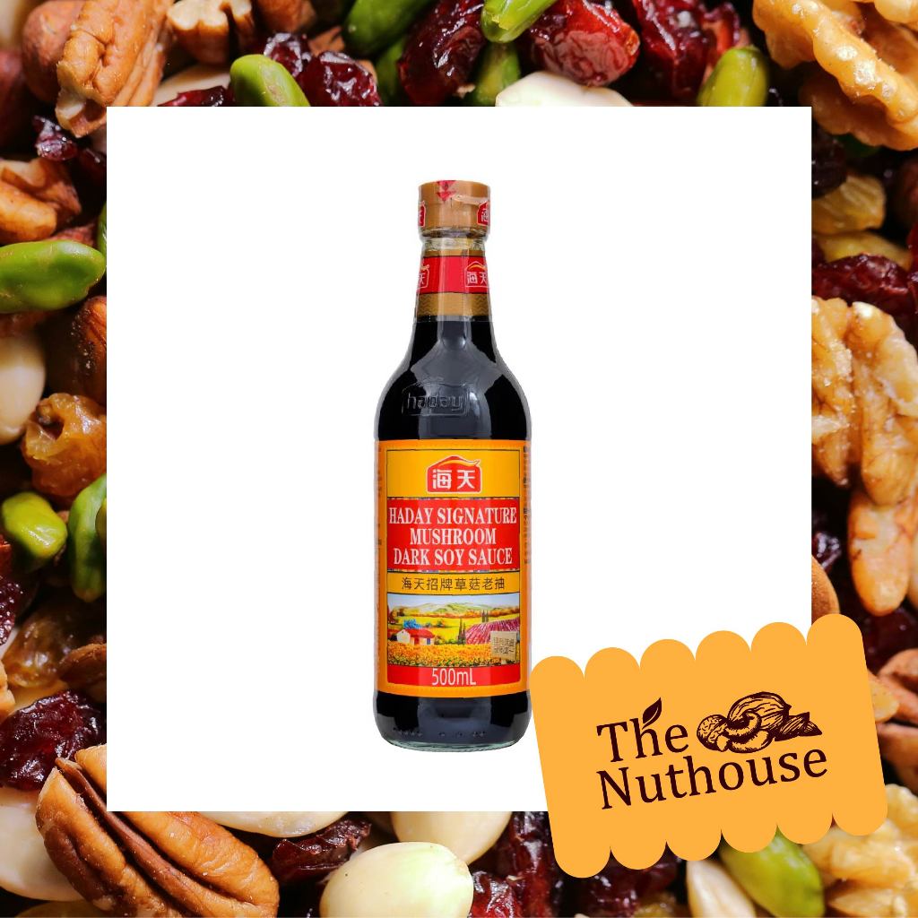 

Haday Signature Mushroom Dark Soy Sauce 500ml / Kecap Asin Jamur HaiTian [HALAL]