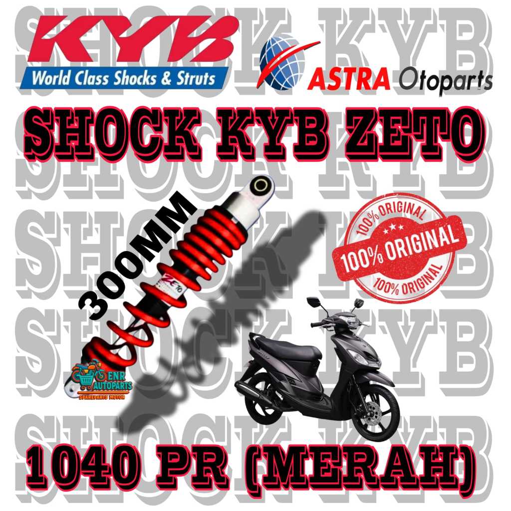 SHOCK BELAKANG MOTOR MIO SMILE, MIO SPORTY, FINO SPORTY, XEON, MIO J, MIO M3, SHOCK BREAKER ORIGINAL